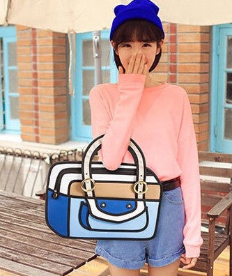 2D Block Purse