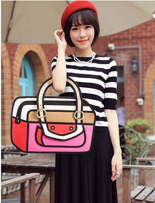 2D Block Purse