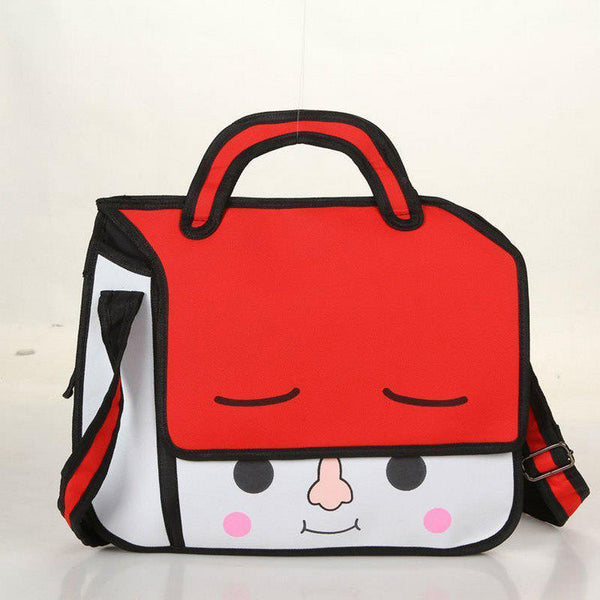 Red 2D Expression Bag
