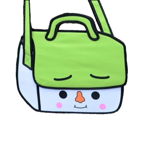 Green 2D Expression Bag
