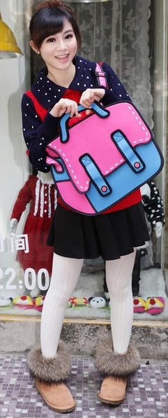 2D Comic Bag