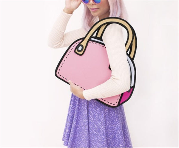 Pink 2D Purse