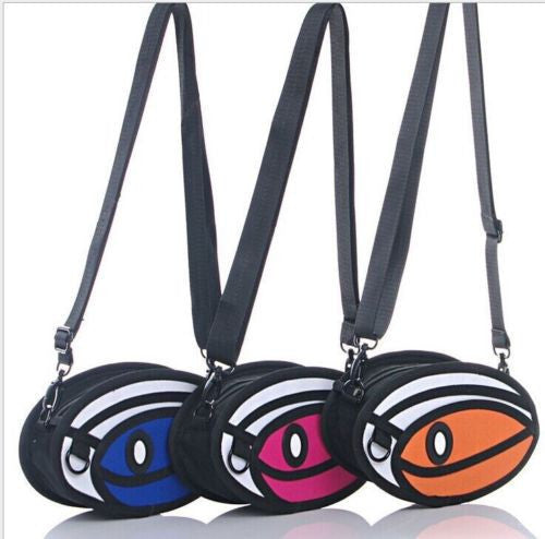 2D Shoulder Fanny Bag