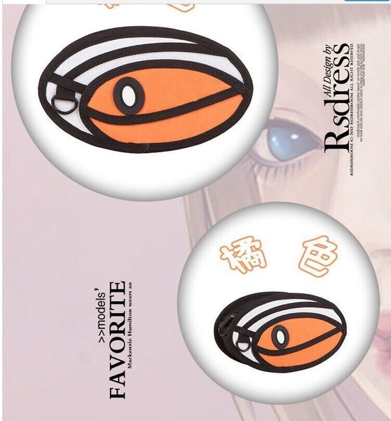 Orange 2D Shoulder Fanny Bag