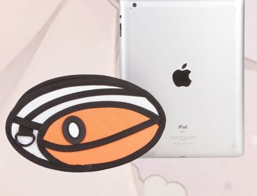 Orange 2D Shoulder Fanny Bag