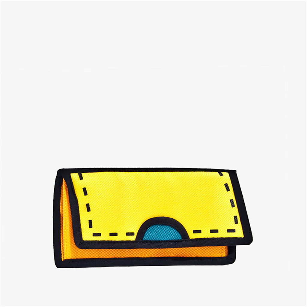 Yellow 2D Wallet