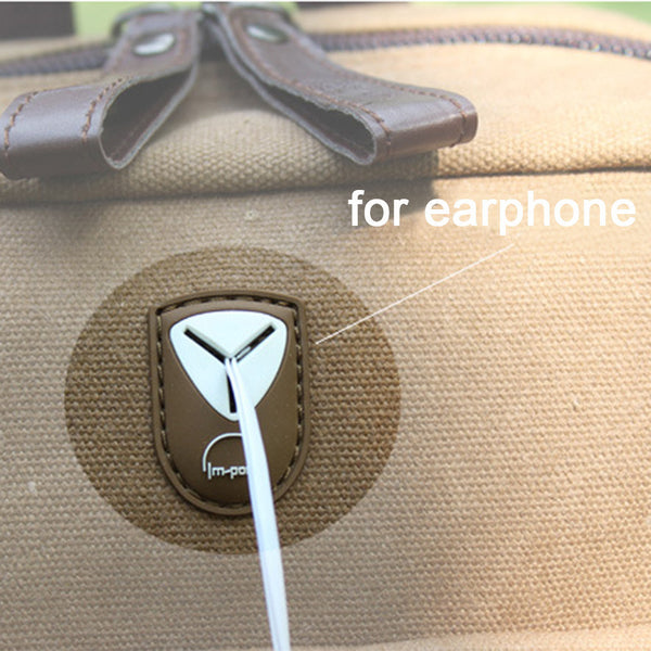 Attack On Titan Canvas Backpack