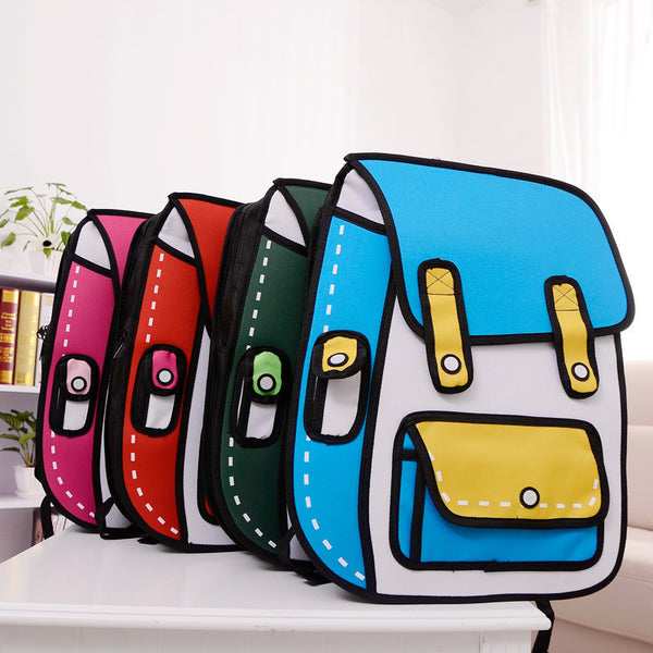 Bold 2D Backpacks