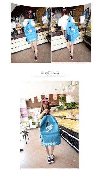 Fairy Tail Canvas Backpack