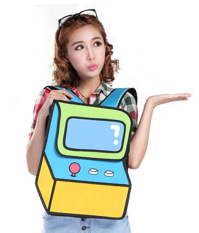 Cartoon Gamer Backpack