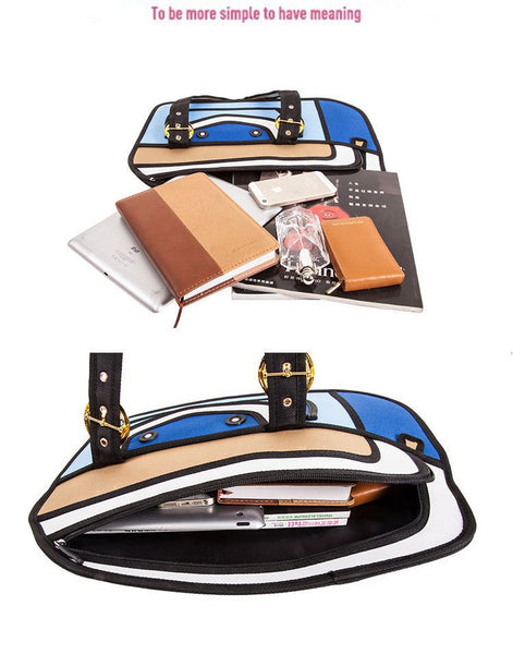 2D Block Purse