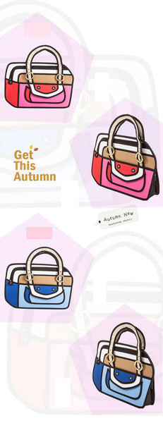 2D Block Purse