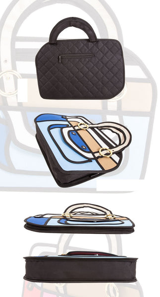 2D Block Purse