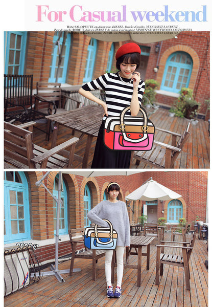 2D Block Purse