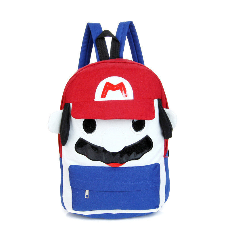 Mario Canvas Backpack