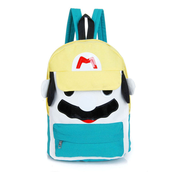 Mario Canvas Backpack