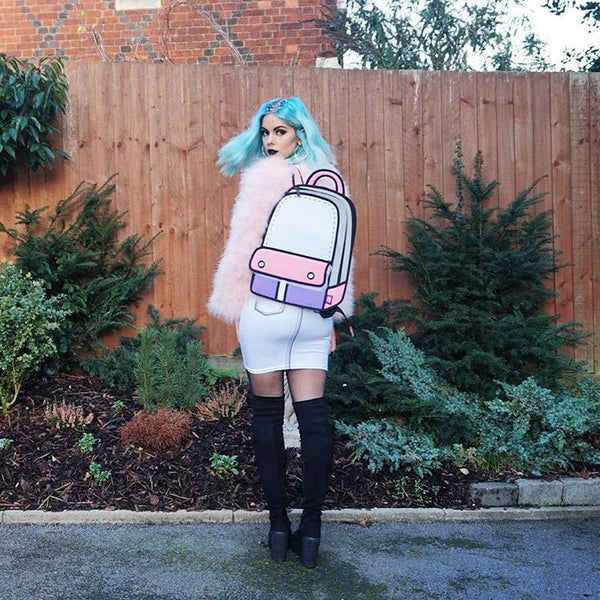 Swag 2D Backpack Pink