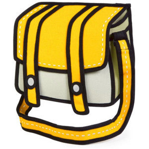 Trippy 2D Bag Yellow