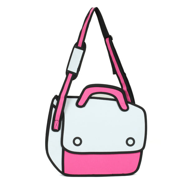 2D 2 Dot Bag Pink