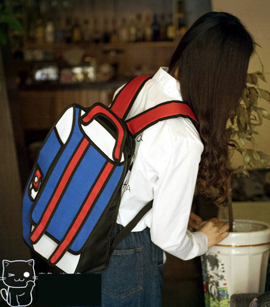 2D Basketball Backpack