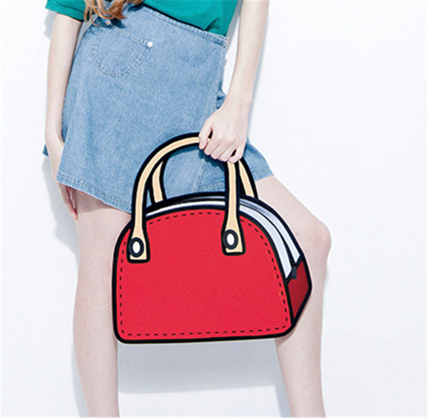 Red 2D Purse