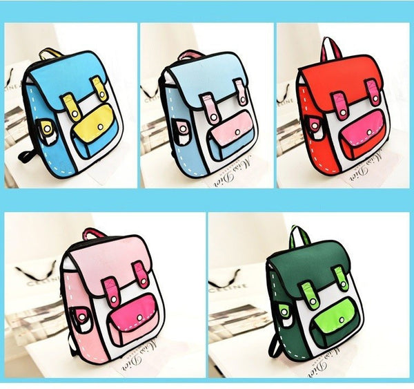 Bold 2D Backpacks