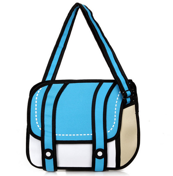 Trippy 2D Bag Blue