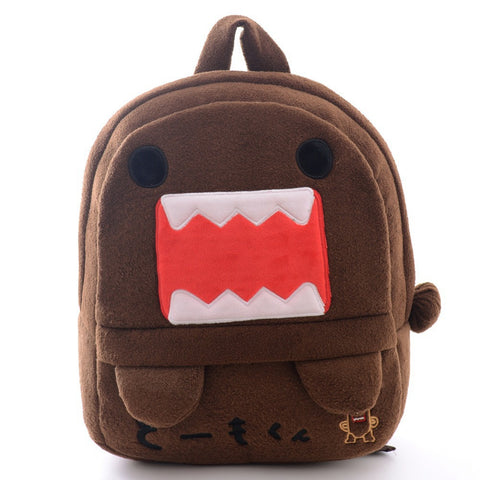 domo leather backpack Domo Plush Backpack – Debug