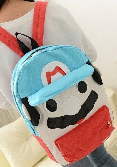 Mario Canvas Backpack