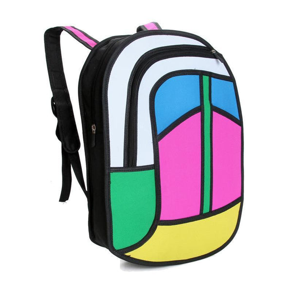 Rainbow 2D Backpack