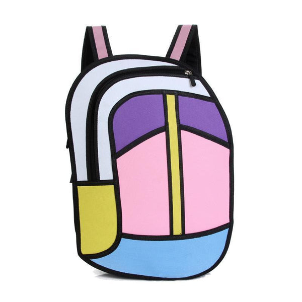 Rainbow 2D Backpack