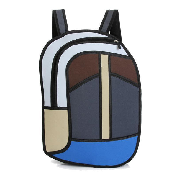 Rainbow 2D Backpack