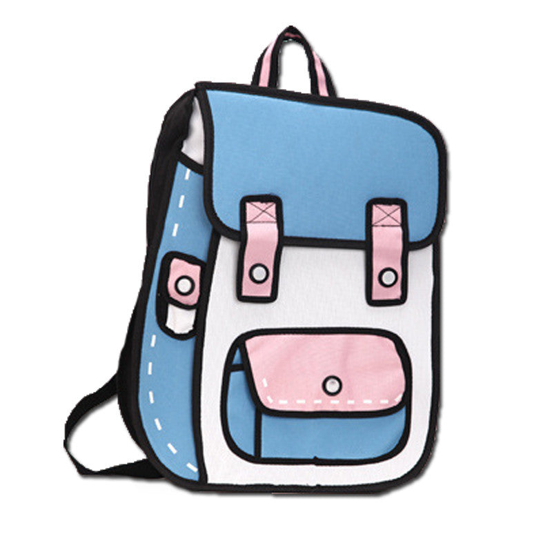 2d Backpack Shopping